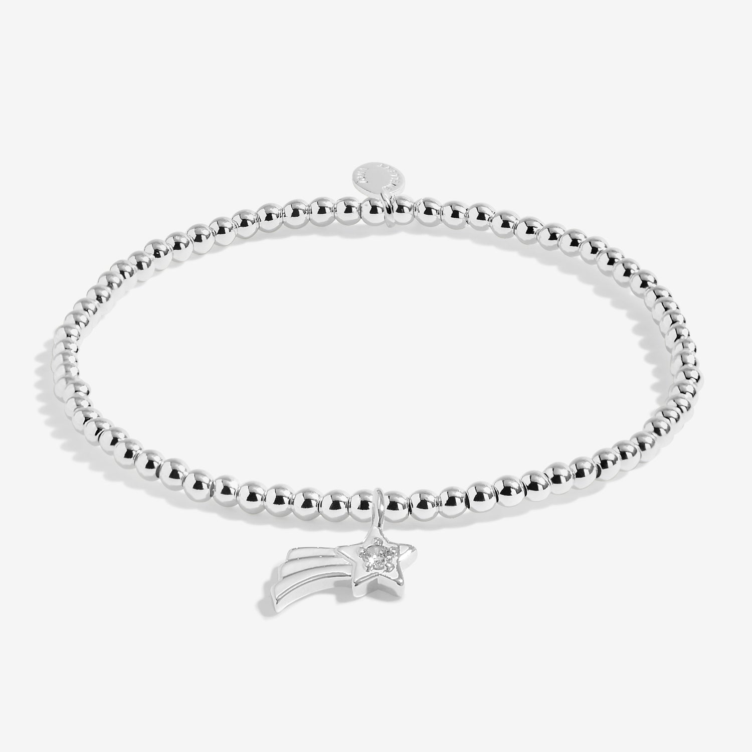 Love From Santa 'Make A Christmas Wish' Silver Plated Bracelet