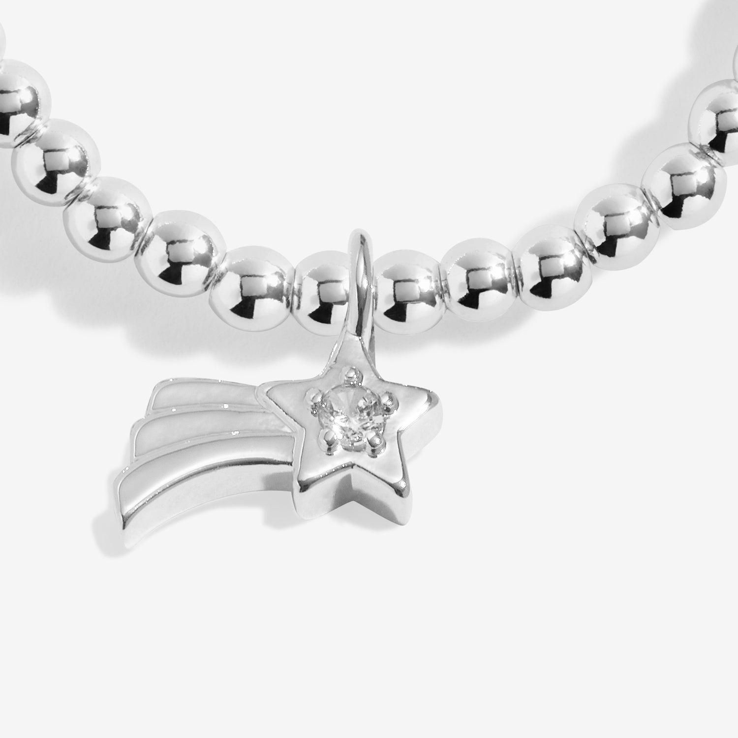 Love From Santa 'Make A Christmas Wish' Silver Plated Bracelet