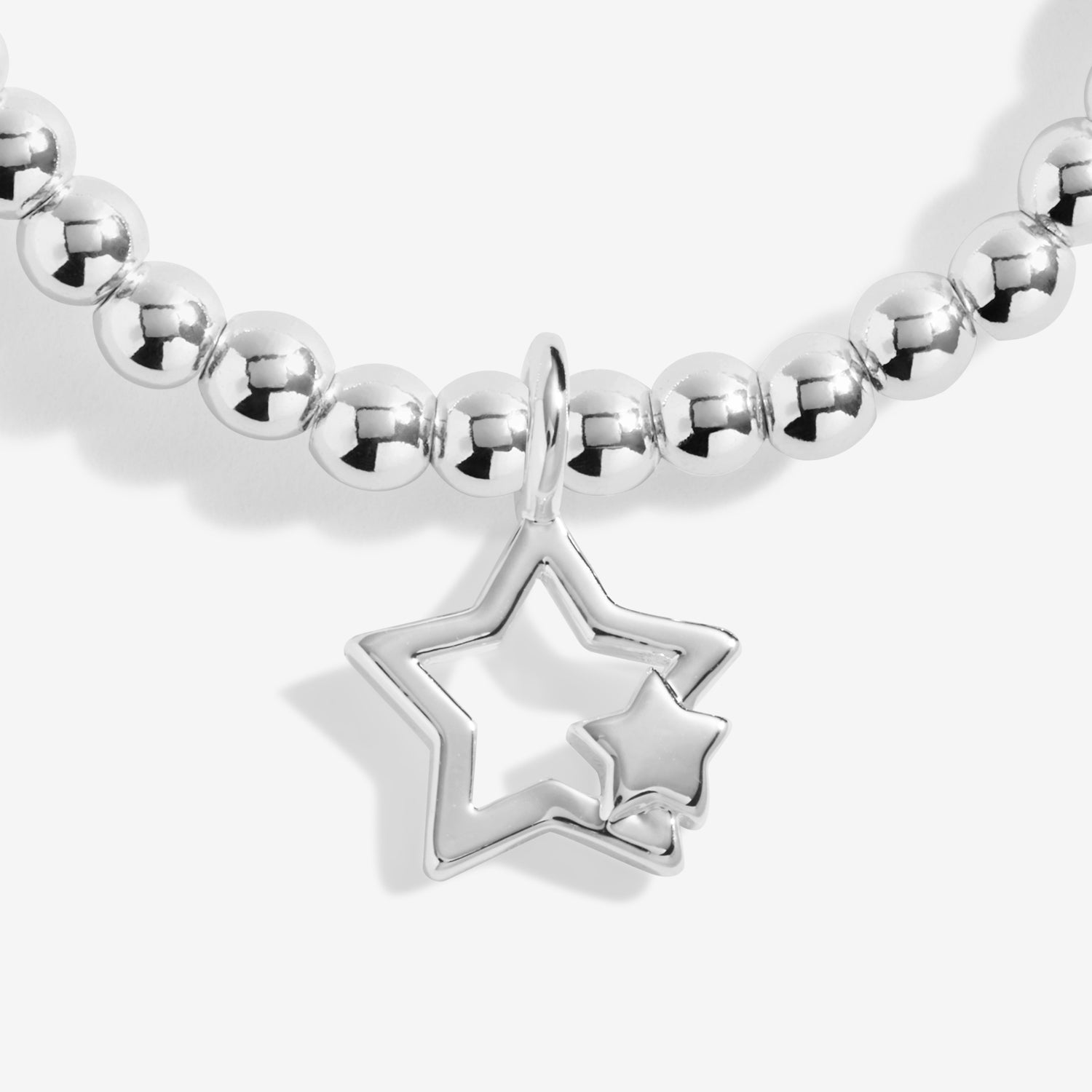 Kids' Christmas Cracker 'Christmas Wishes' Silver Plated Bracelet