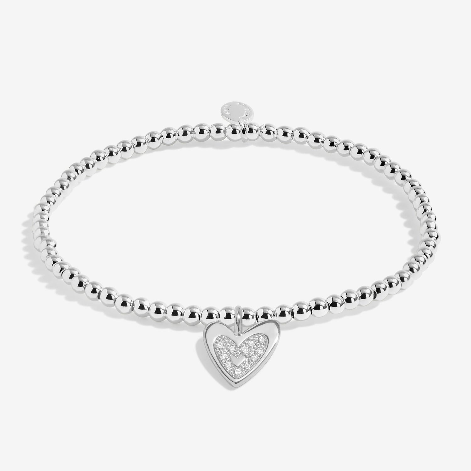 Children's ' A Little 'Happy Birthday Daughter' Silver Plated Bracelet