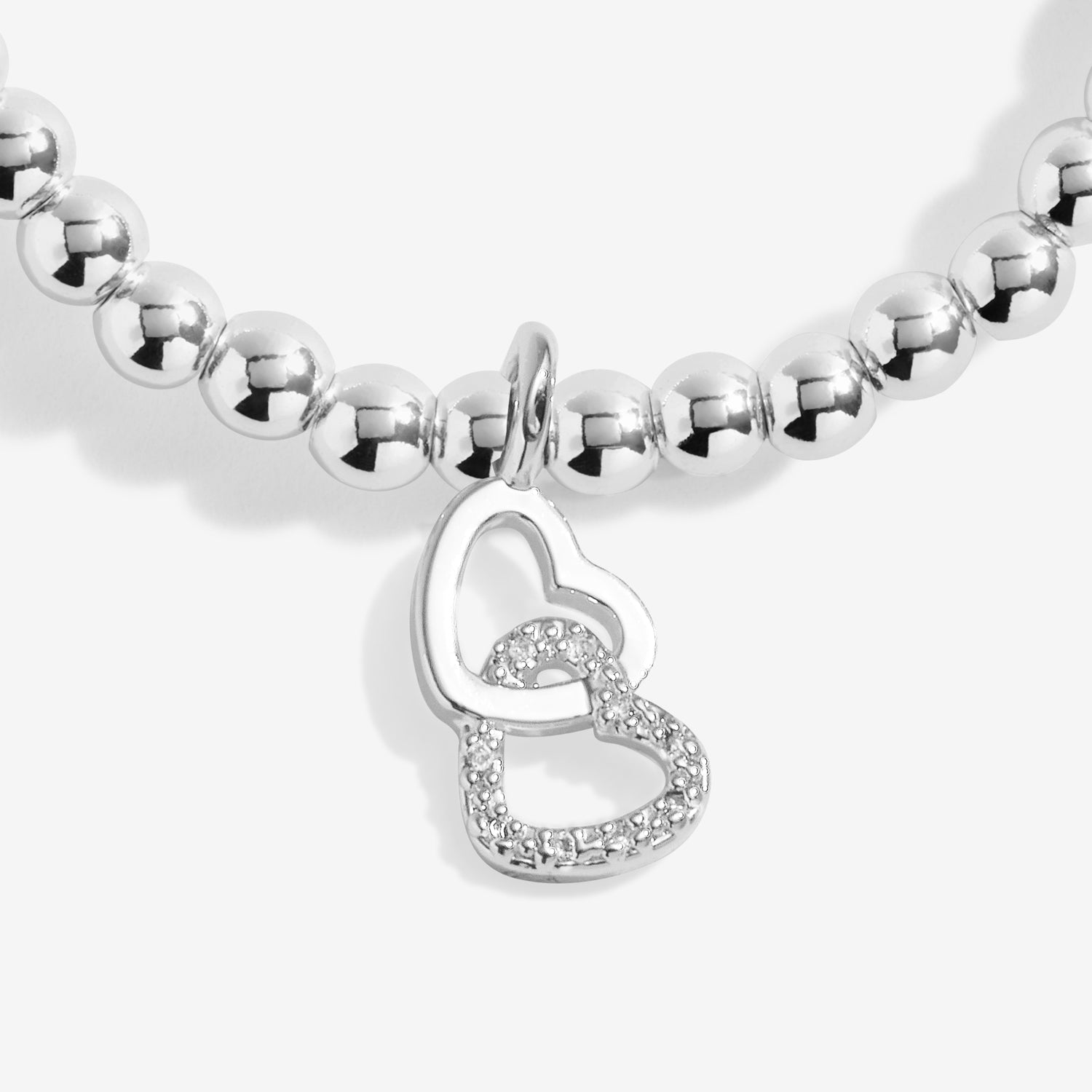 Children's ' A Little 'Happy Birthday Bestie' Silver Plated Bracelet