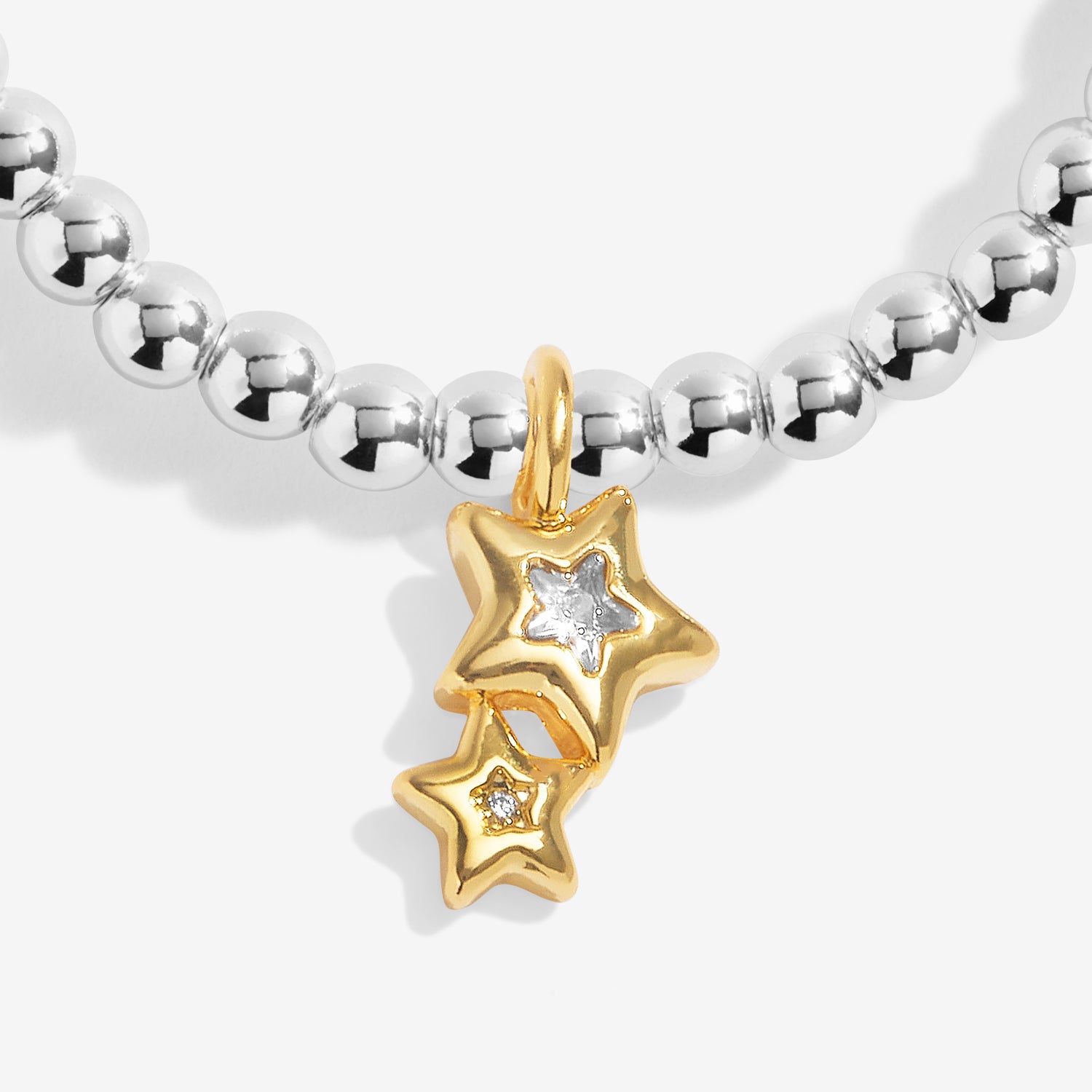 Children's ' A Little 'Fearless' Silver & Gold Plated Bracelet