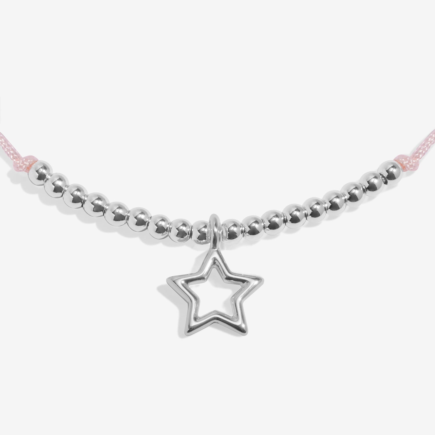 Duo A Little 'Good Luck' Silver Plated Two Bracelets