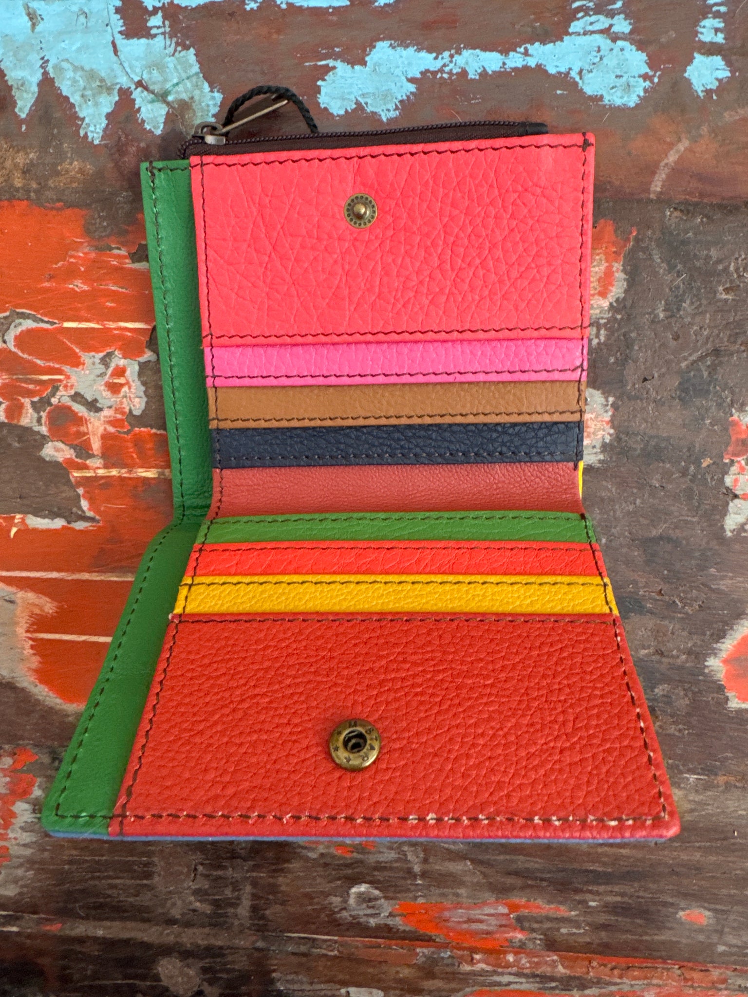 Mika Wallet - Blue & Yellow - Soruka