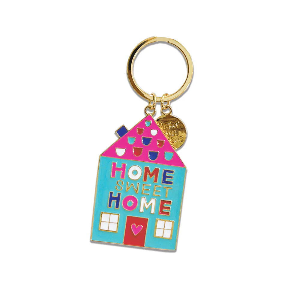 Enamel Keyring - Home Sweet Home