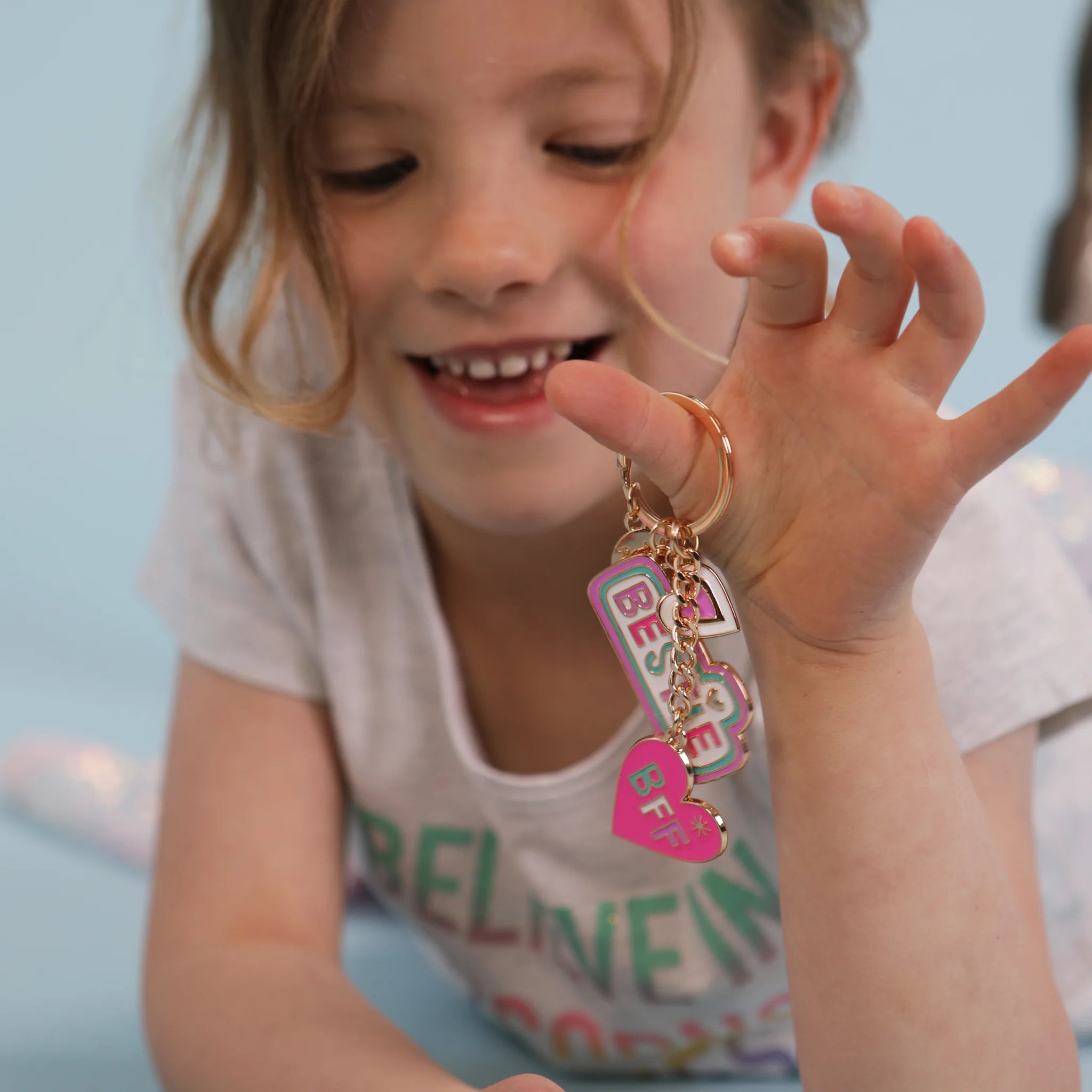 Enamel Keyrings - Bestie