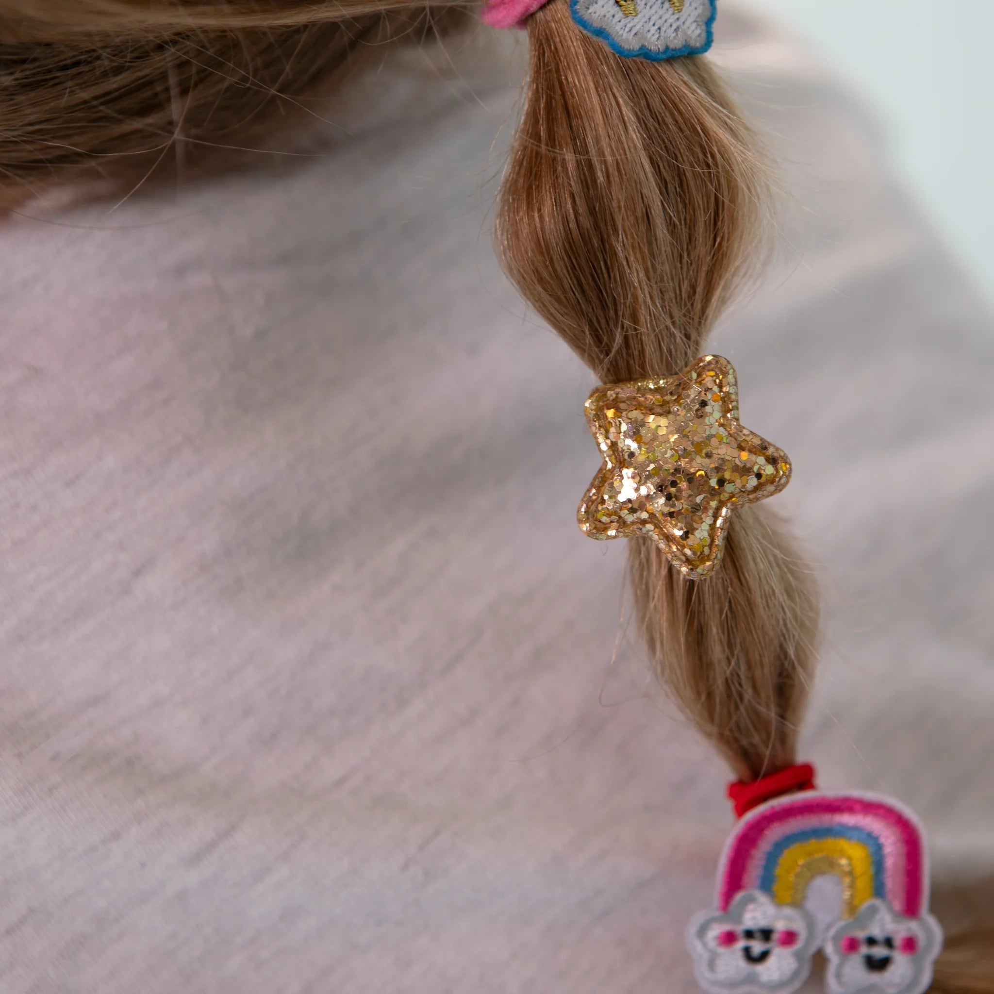 Hair Elastics - Unicorn/Rainbow