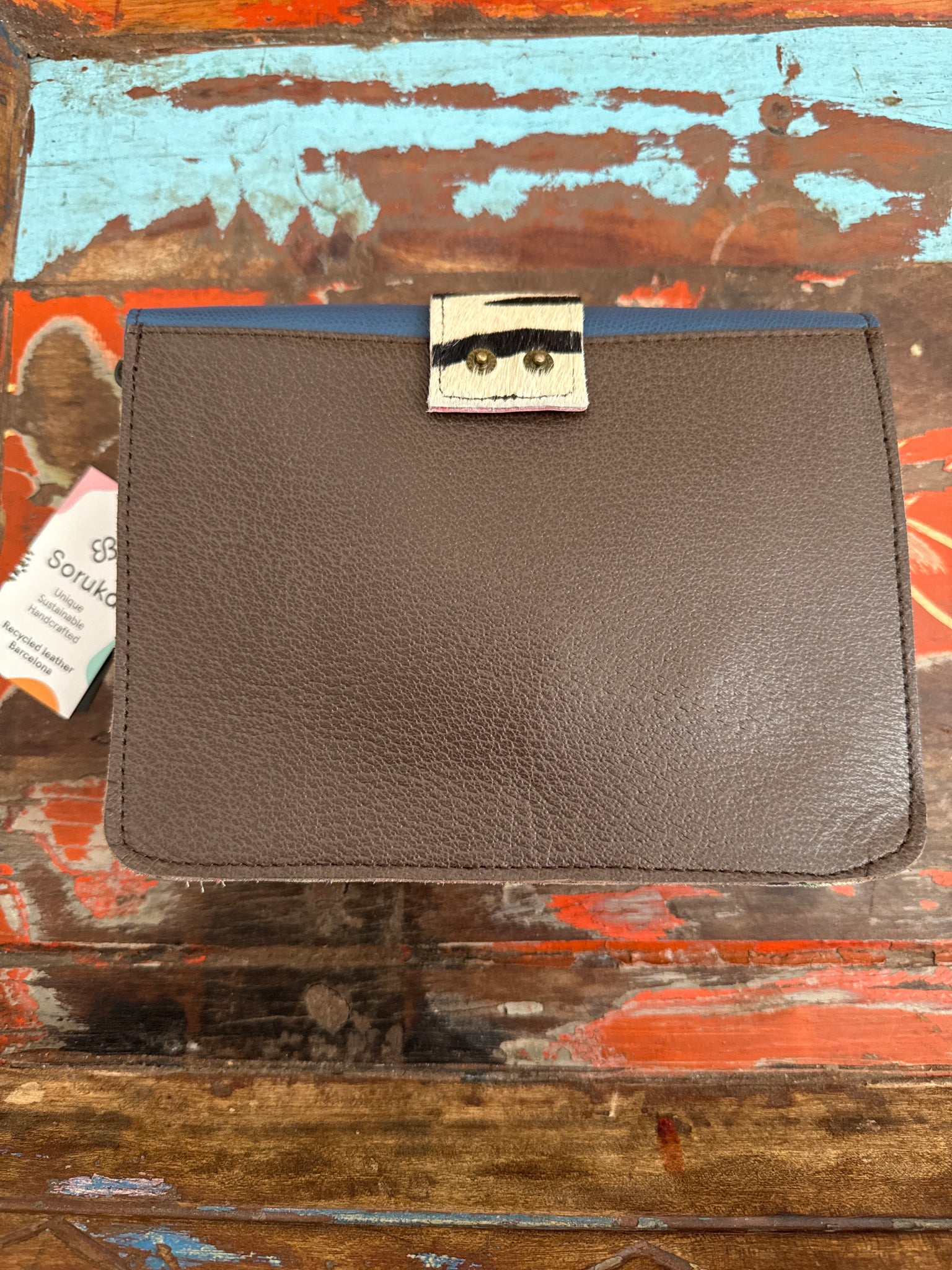 Grace Reversible Loop Bag - Multi & Animal Print - Soruka