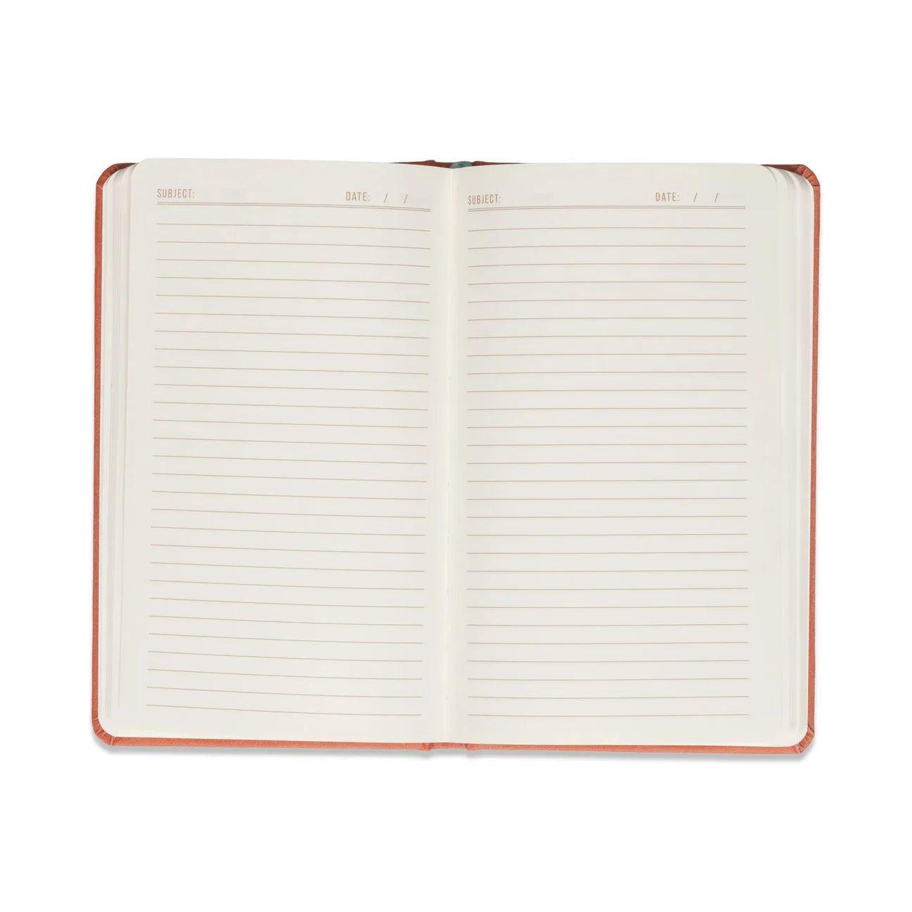 Celestial Bookcloth Journal - Terracotta Sun