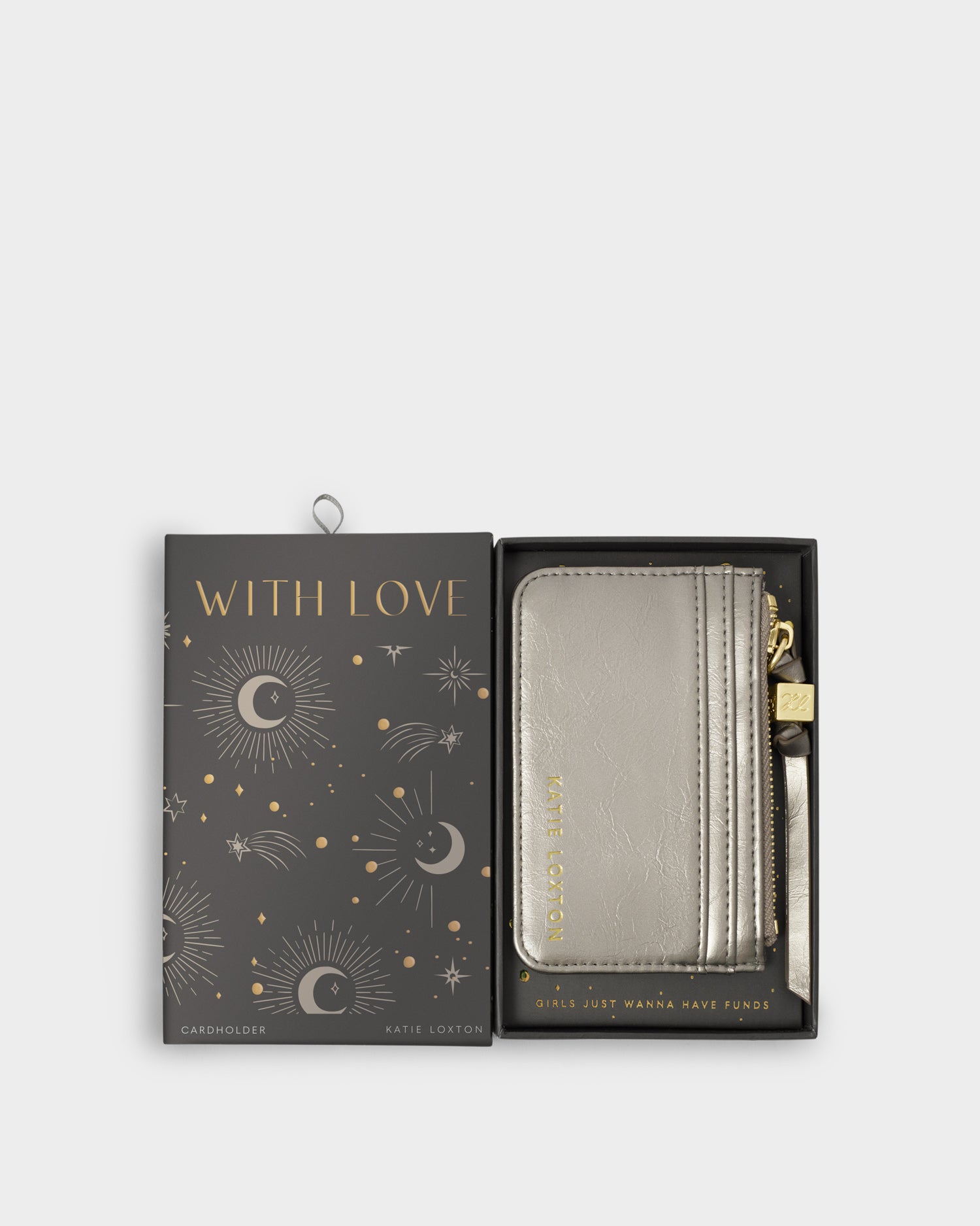 Gift Boxed Coin & Cardholder 'Pewter'