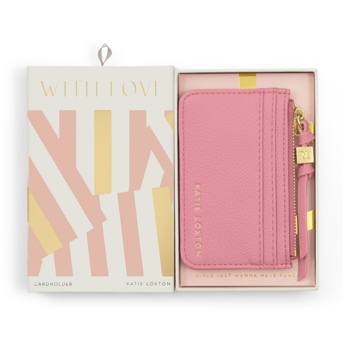 Gift Boxed Coin & Cardholder 'Rose Pink'
