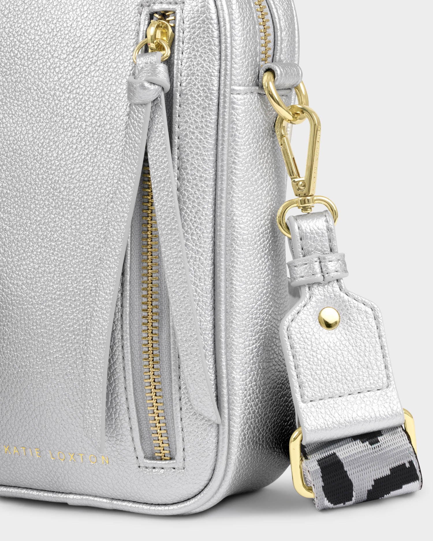 Hallie Small Crossbody Bag 'Silver'
