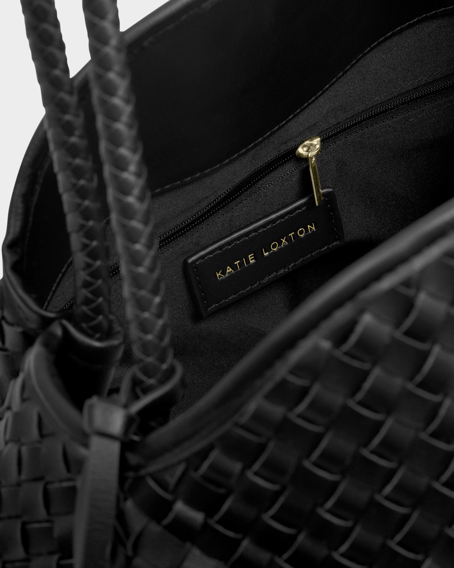 Nova Hand Woven Large Shoulder Bag 'Black'
