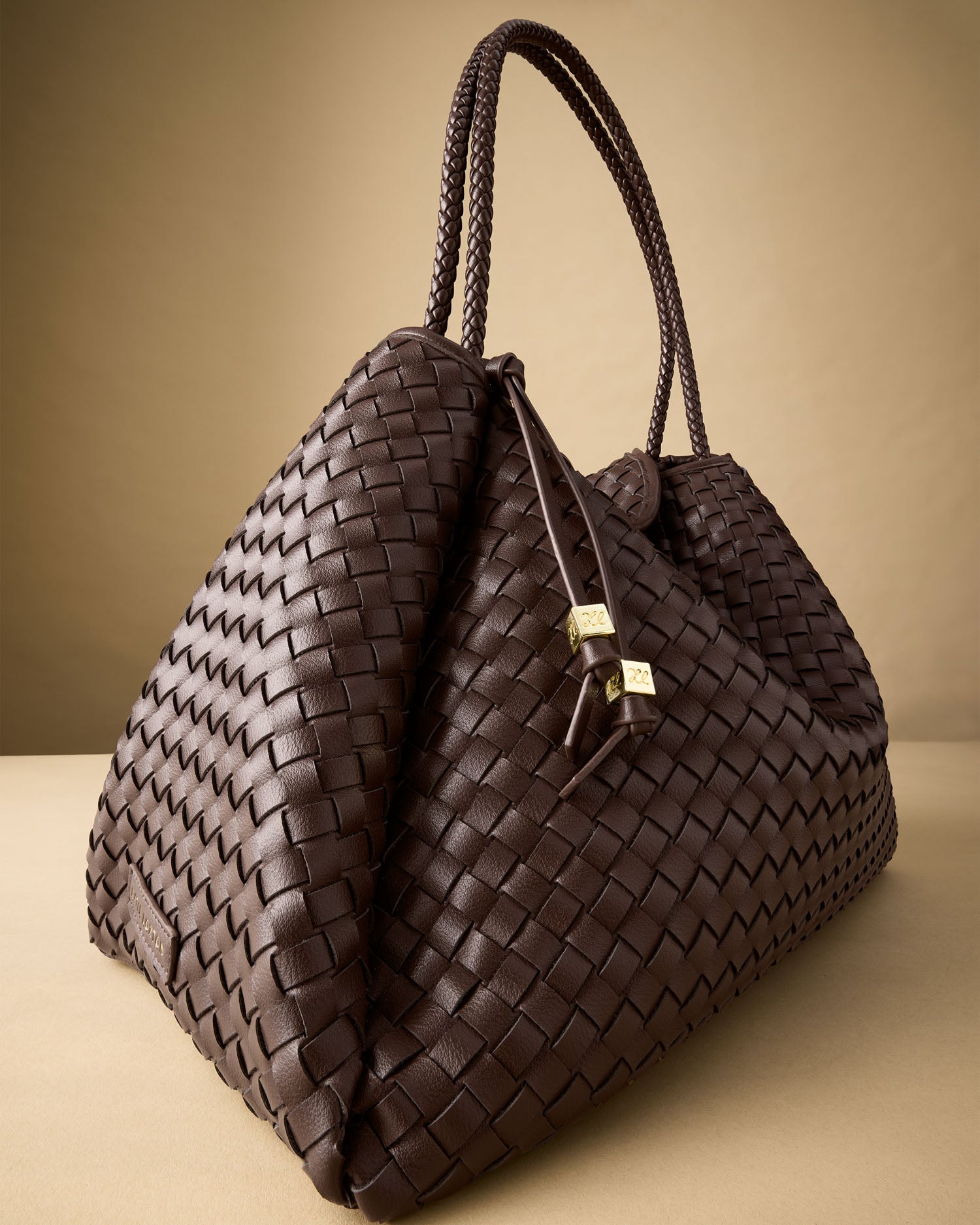 Nova Hand Woven Large Shoulder Bag 'Chocolate'