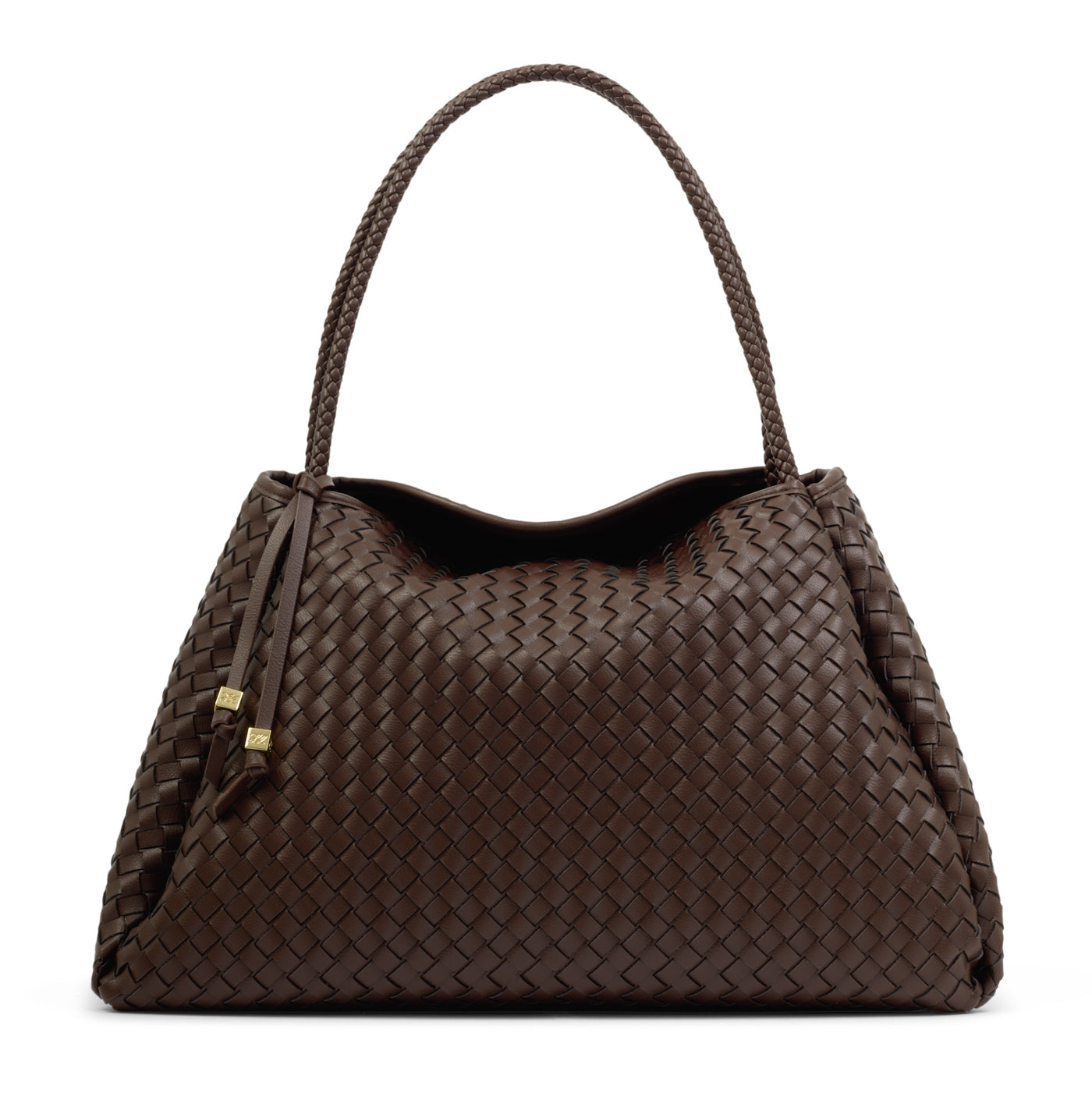 Nova Hand Woven Large Shoulder Bag 'Chocolate'