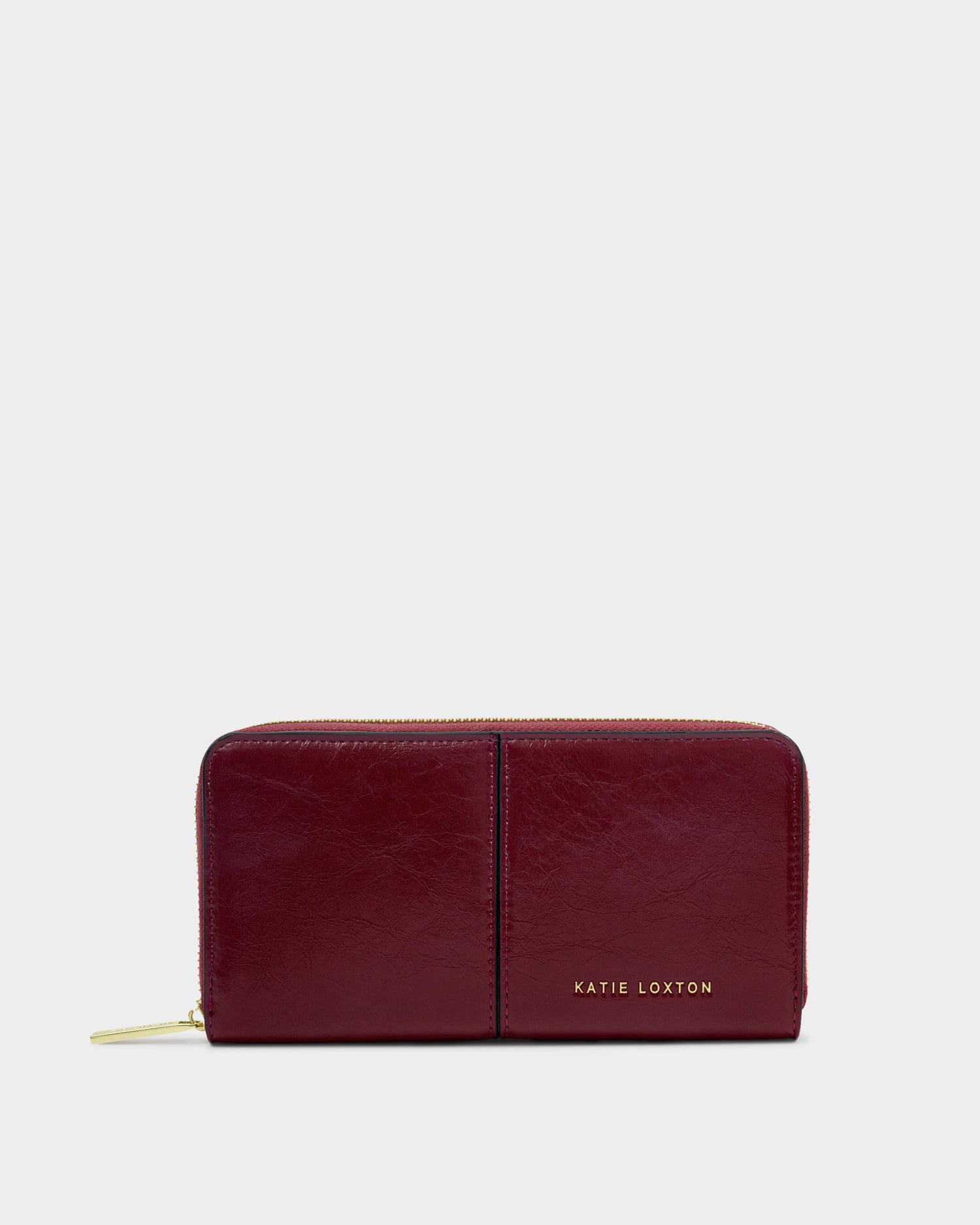 Laila Large Purse 'Cherry Crackle Patent'