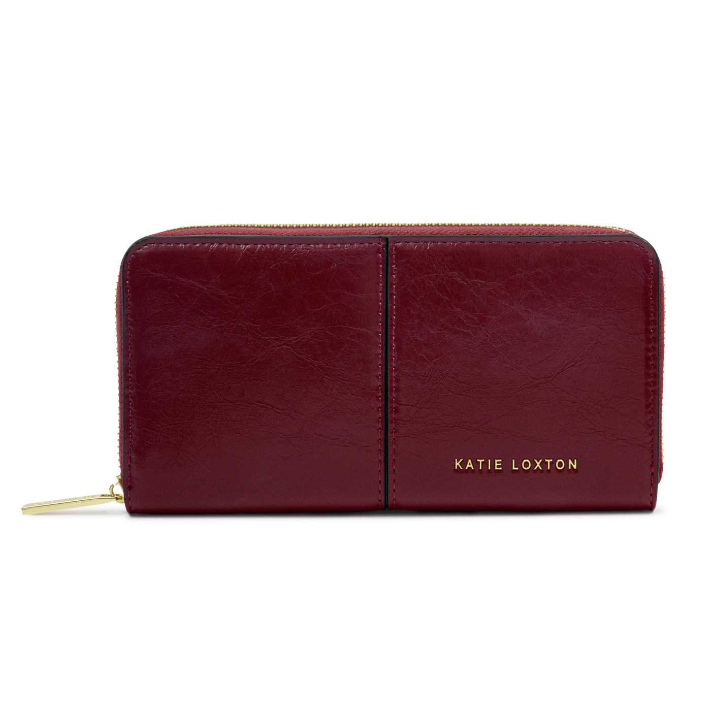 Laila Large Purse 'Cherry Crackle Patent'