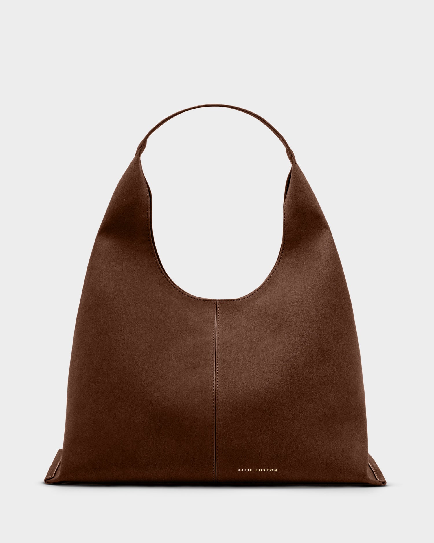 Laila Suedette Shoulder Bag 'Chocolate Suedette'