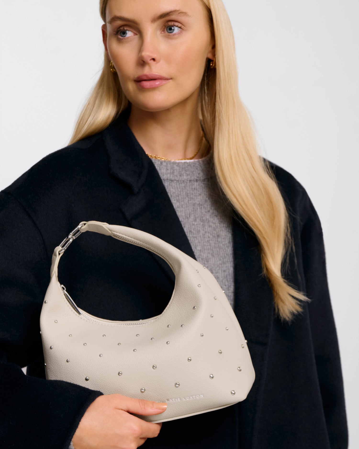 Meela Studded Multiway Bag 'Oyster'