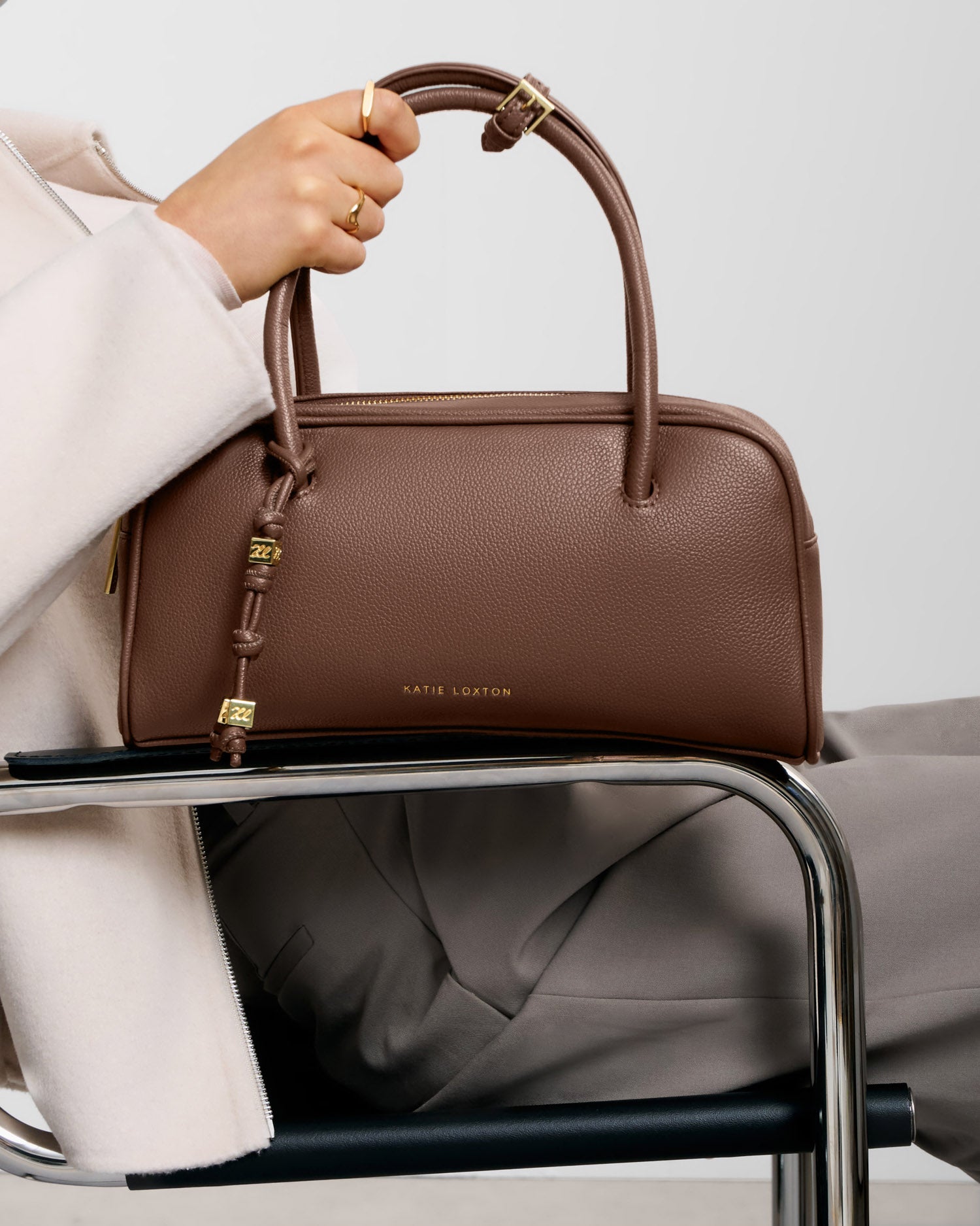 Hadley Bowling Bag 'Dark Chocolate'