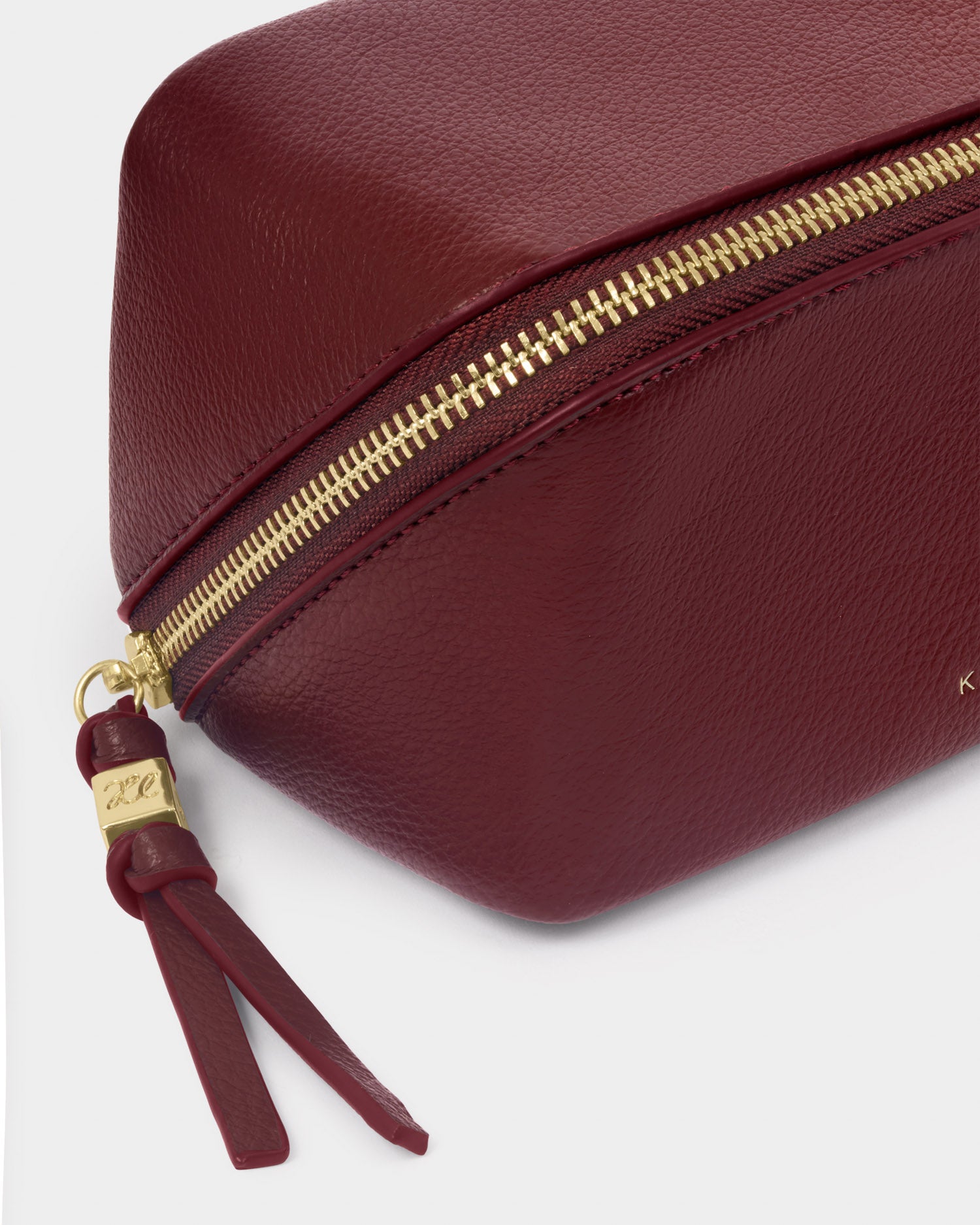 Fold-Out Mirror Make Up Bag 'Cherry'