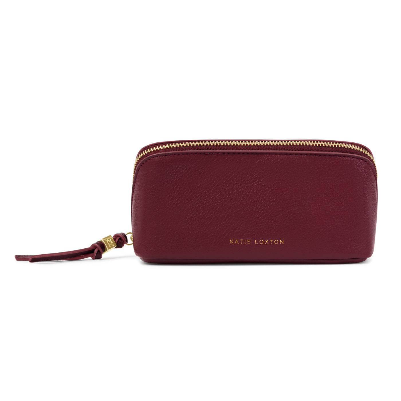 Fold-Out Mirror Make Up Bag 'Cherry'