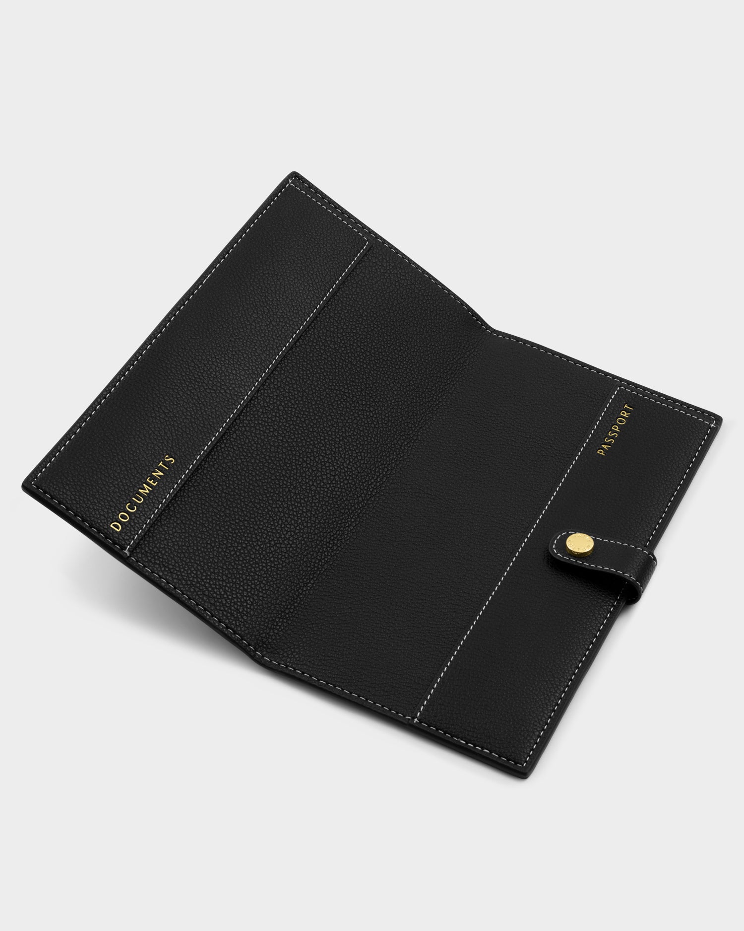 Sentiment Travel Wallet 'Jet. Set. Go' Black