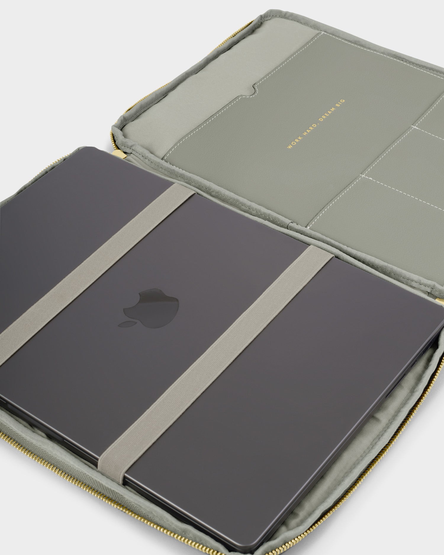 Folio Laptop Case 'Graphite Green'