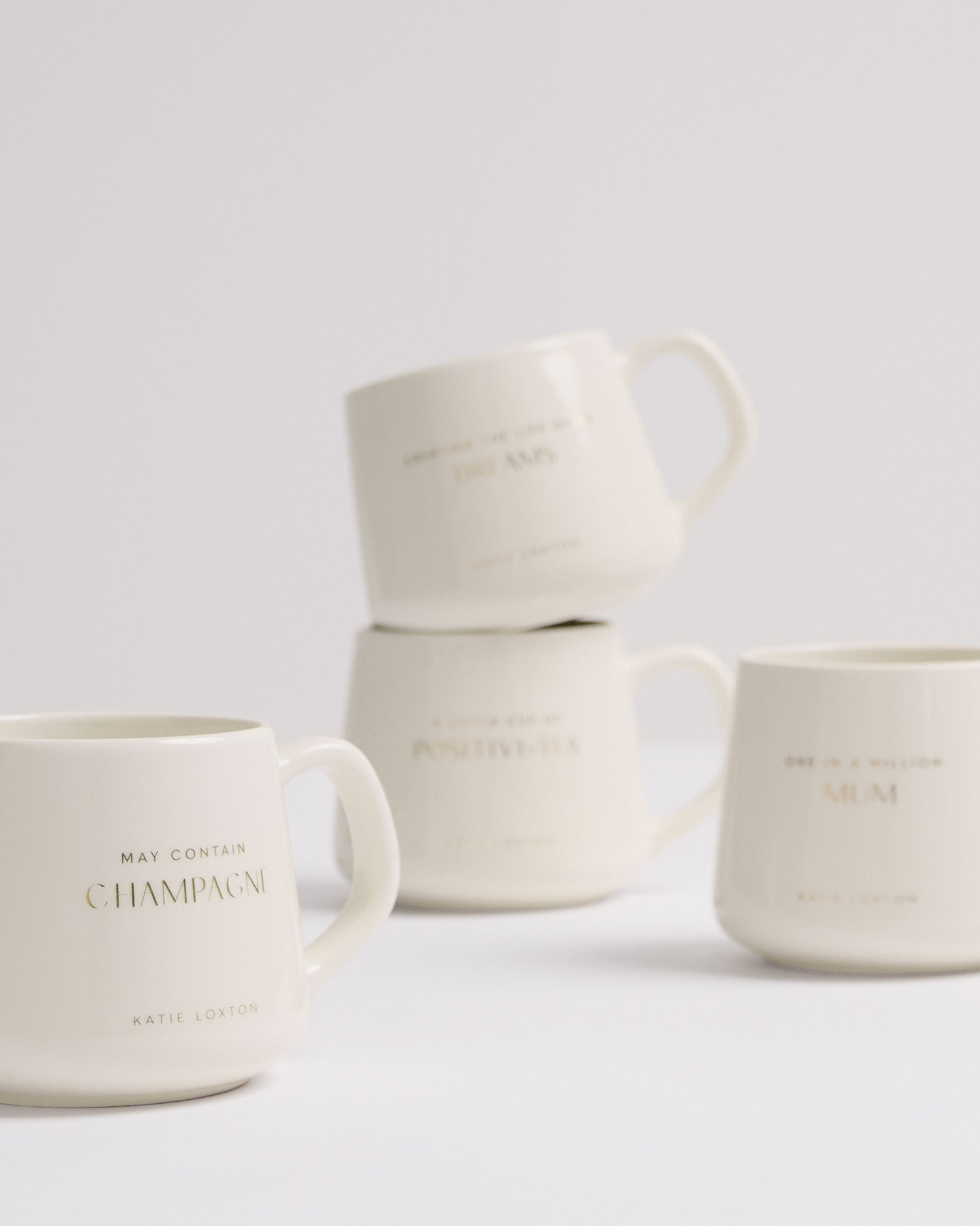 Porcelain Mug 'May Contain Champagne Mug'