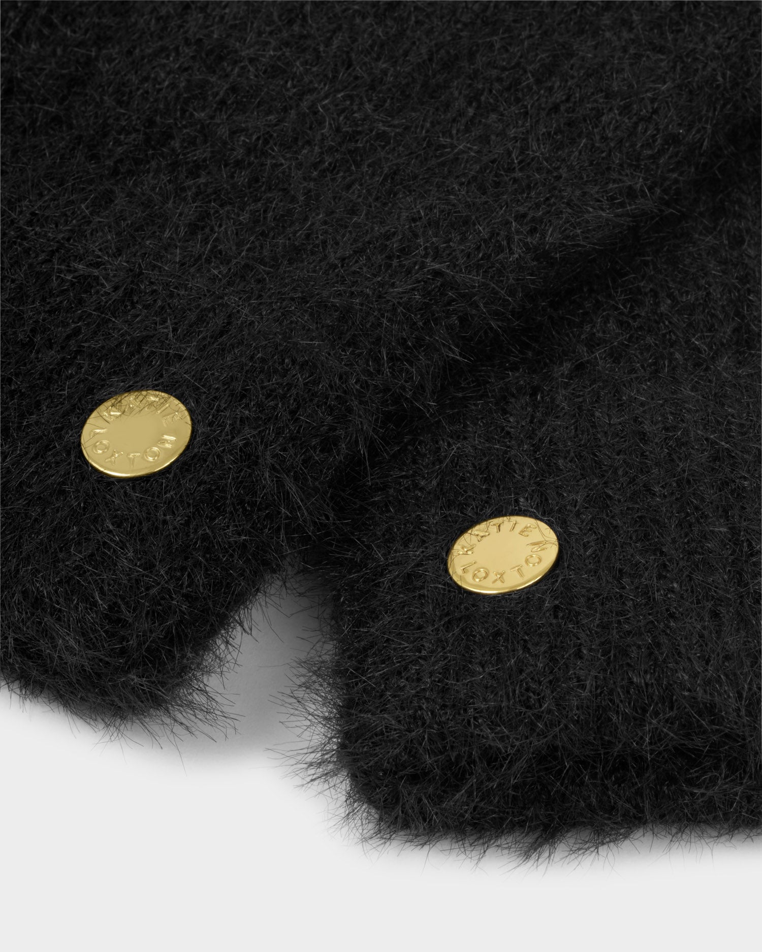 Gift Boxed Soft Knit Gloves 'Black'