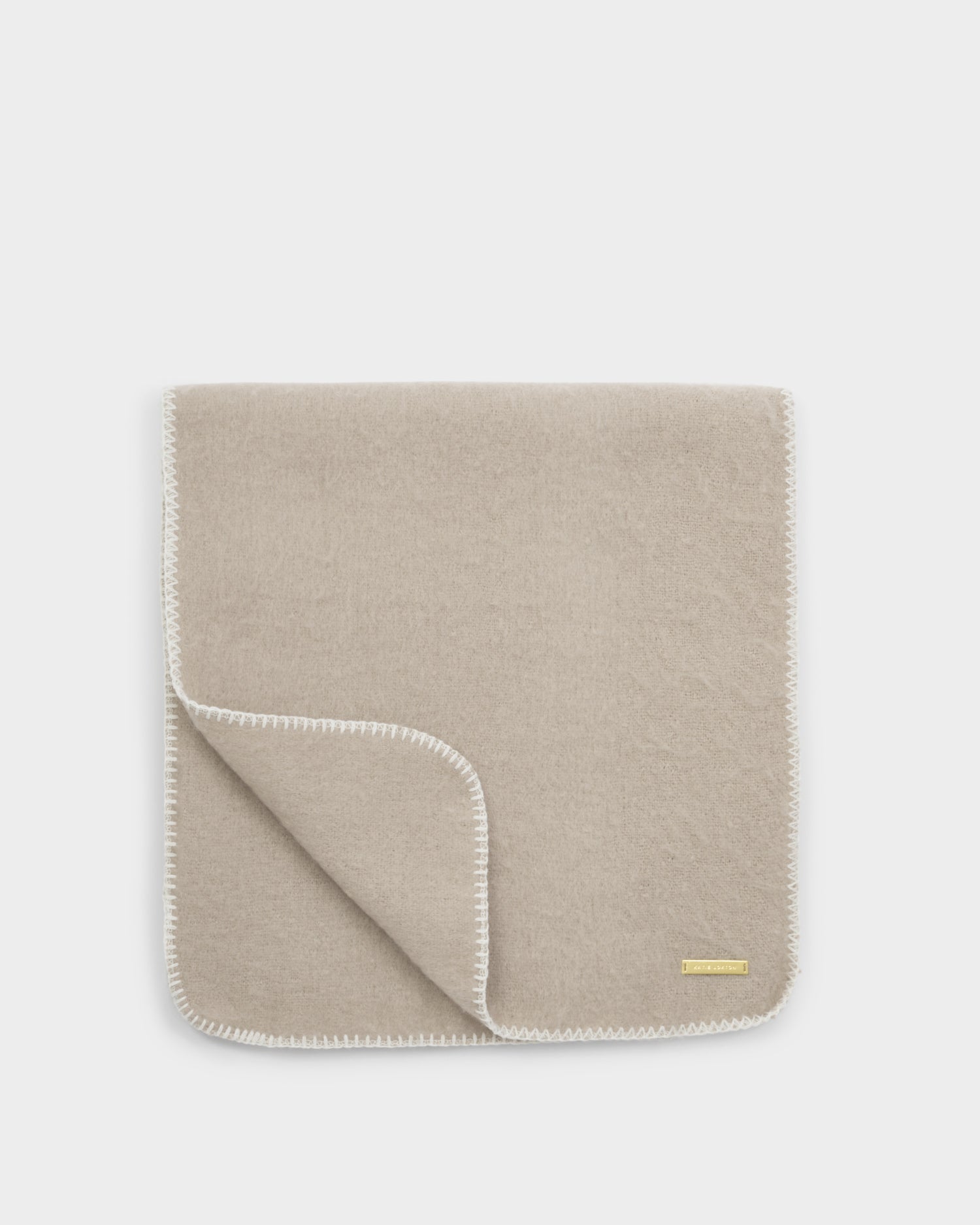 Whipstitch Scarf 'Taupe'