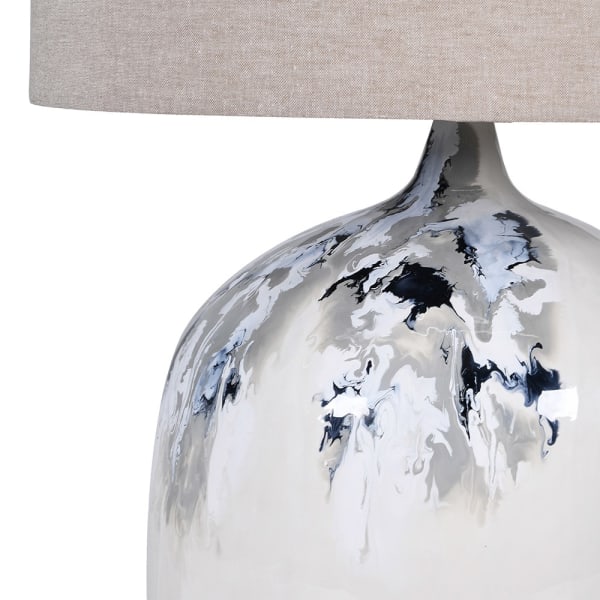Shadow Enamel Table Lamp