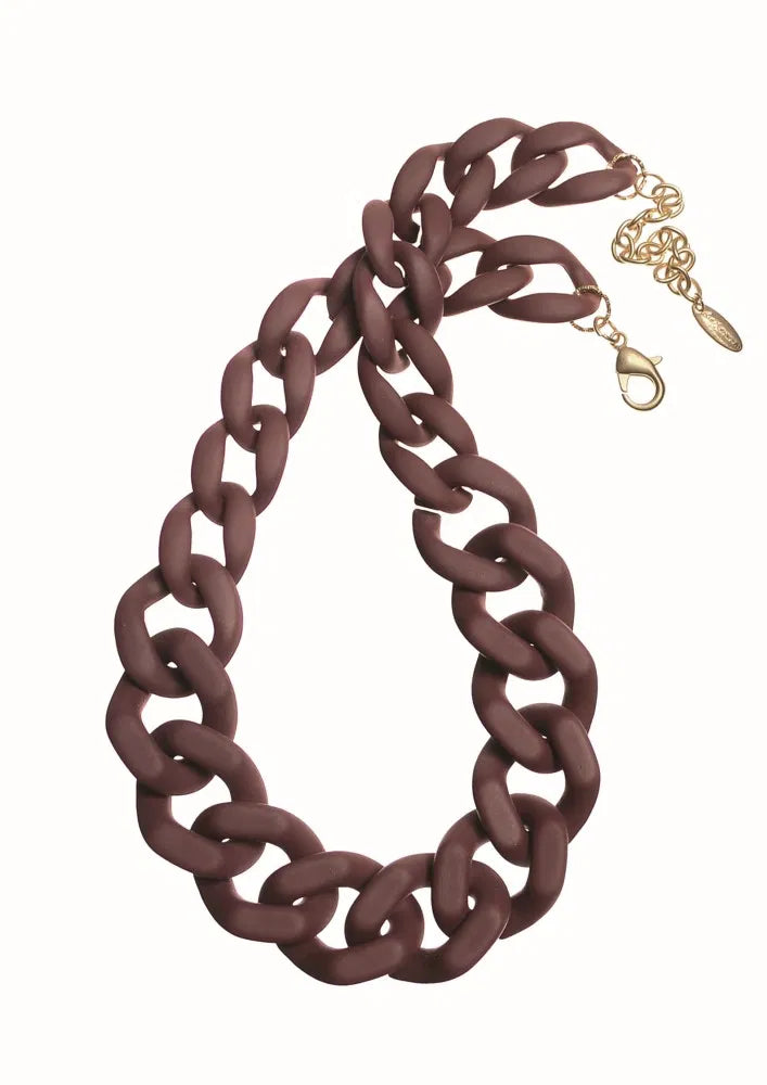 Graduated Acrylic 'Chain' - Warm Grey