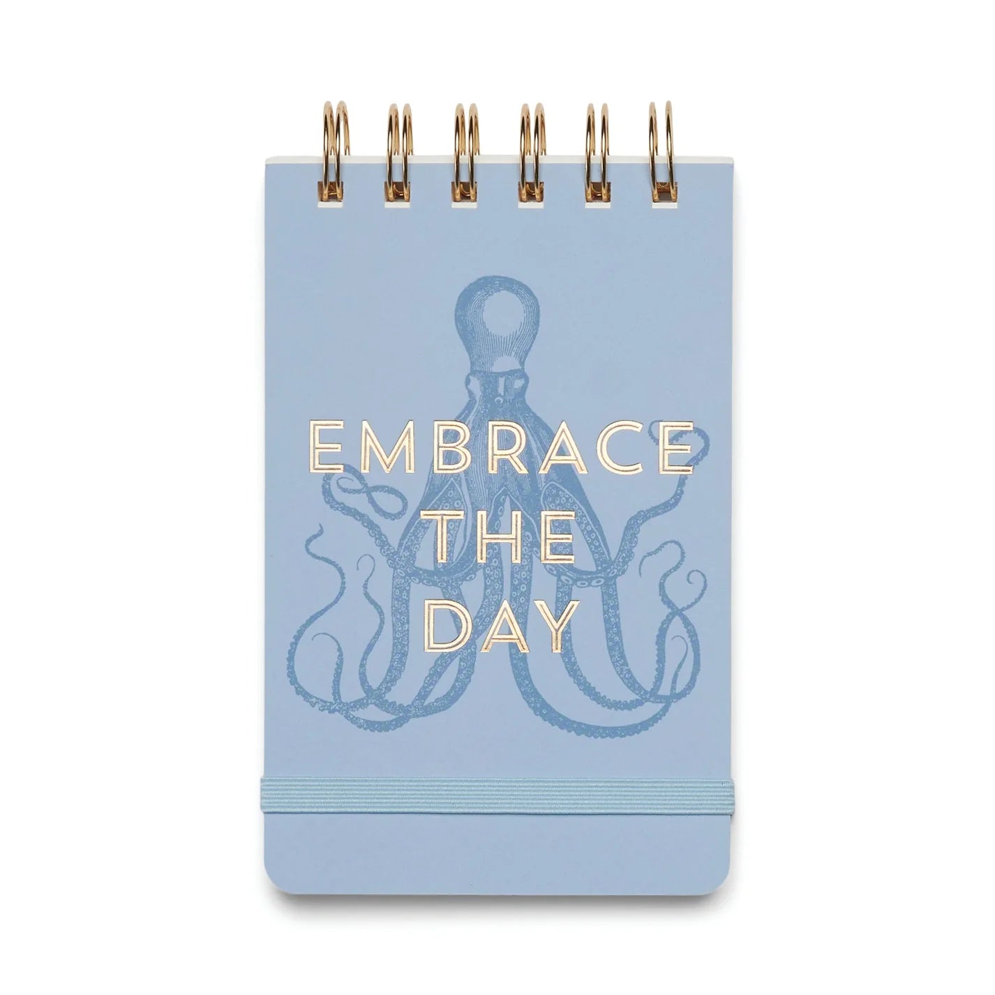 Vintage Sass Twin Wire Notepad - Embrace The Day