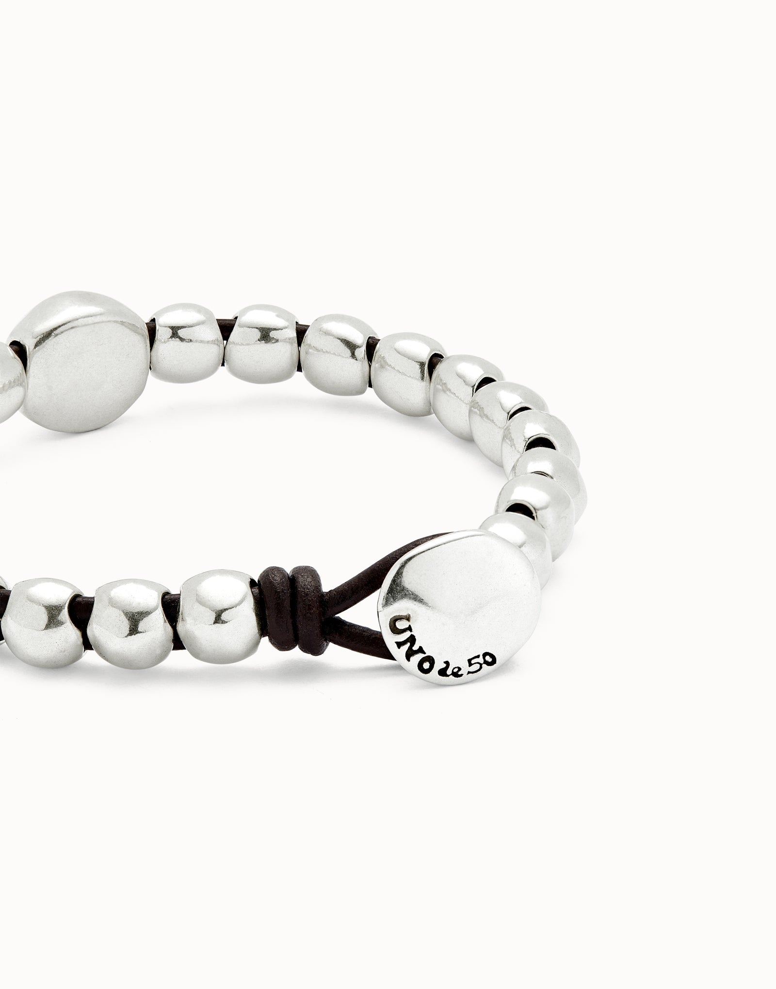 Dots Bracelet - Silver Centre - Uno De 50