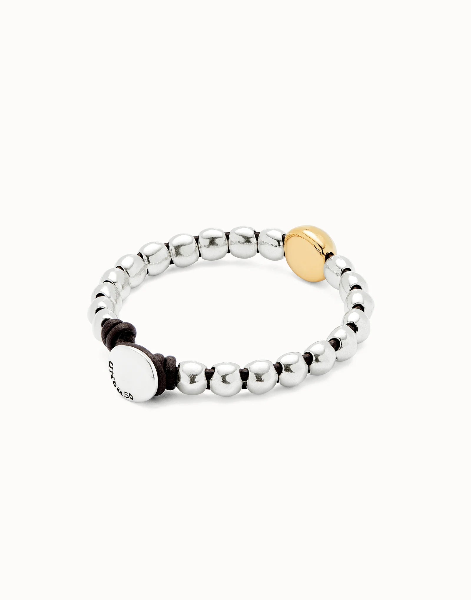 Dots Bracelet - Gold Centre - Uno De 50