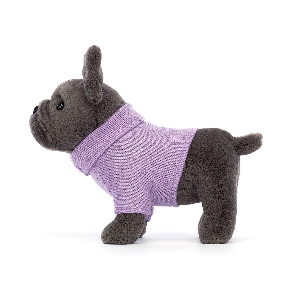 Sweater French Bulldog Purple - Jellycat