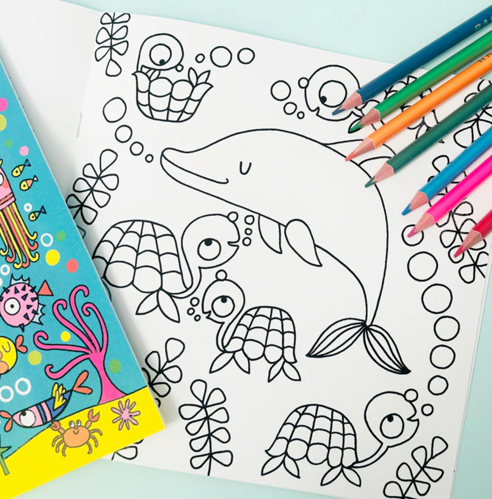 LOVE OUR OCEANS COLOURING BOOK