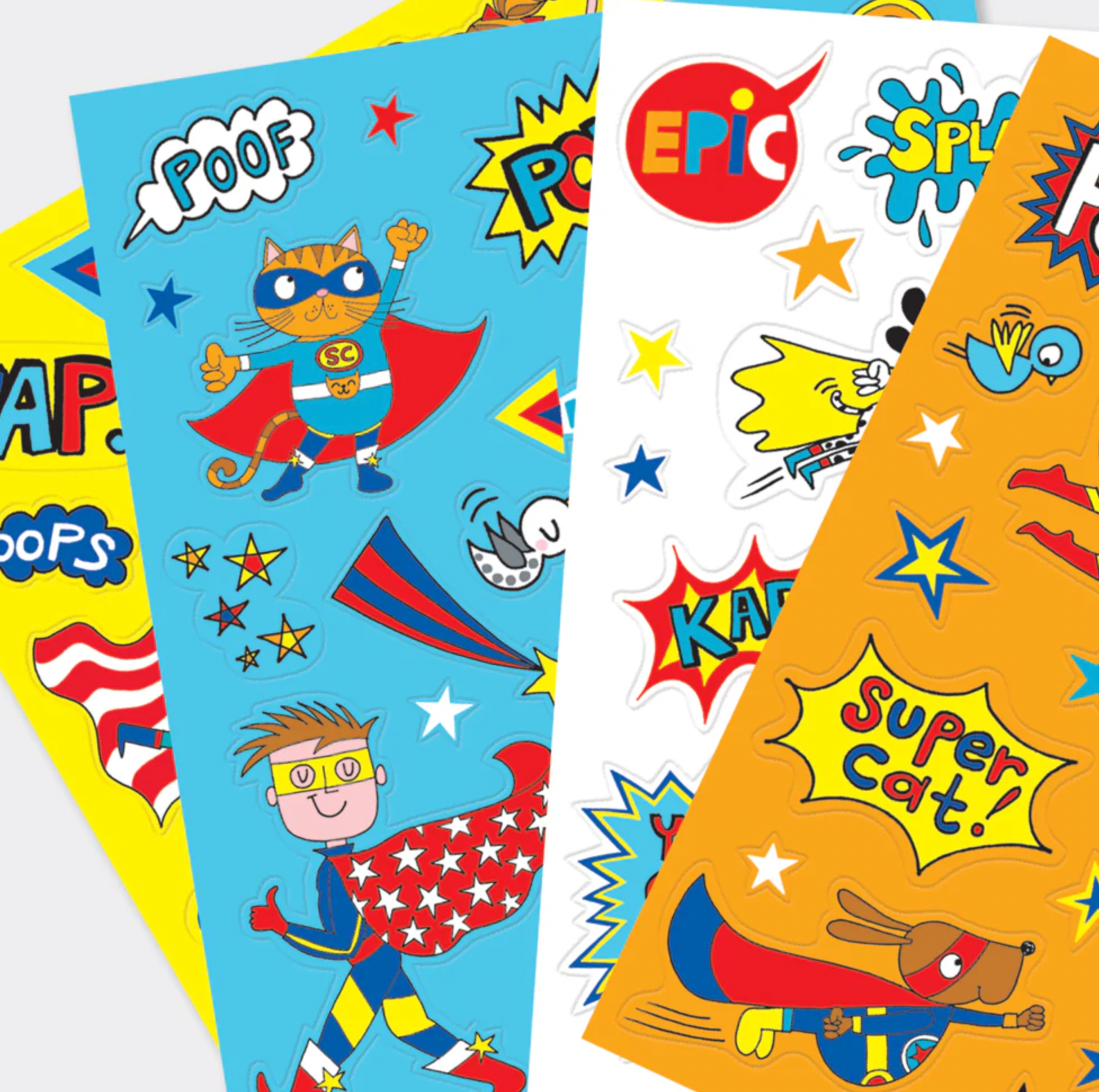 STICKER BOOKS - SUPER HERO