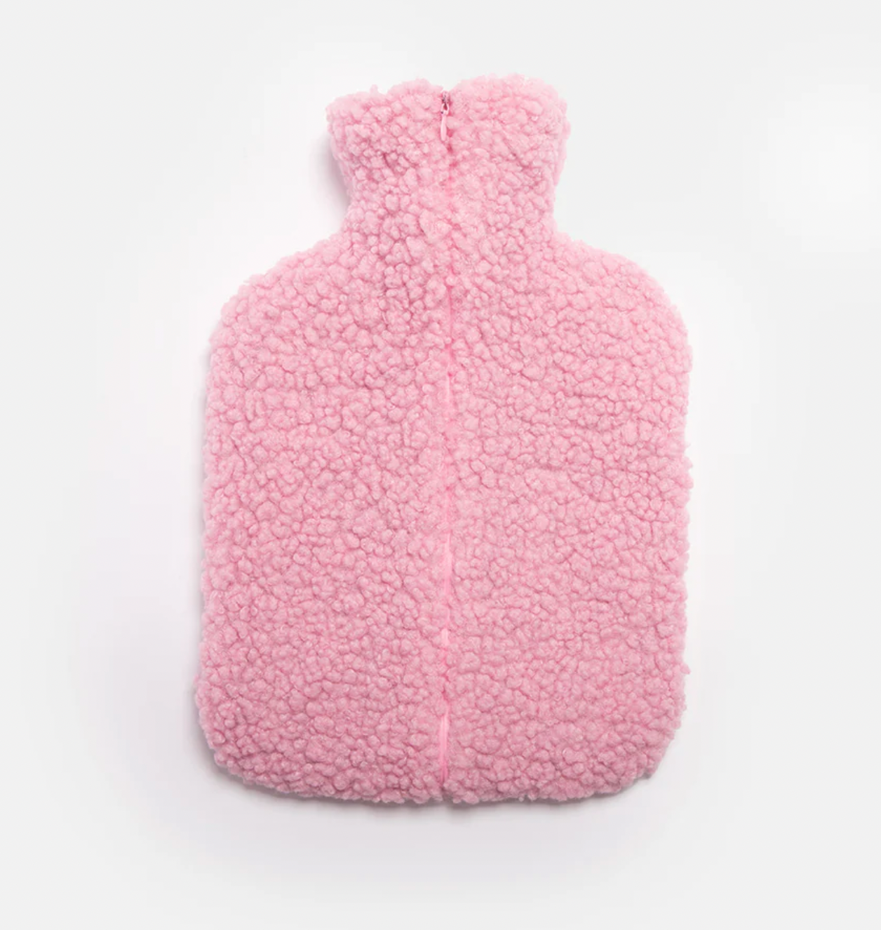 Pink/Red Heart Borg Hot Water Bottle