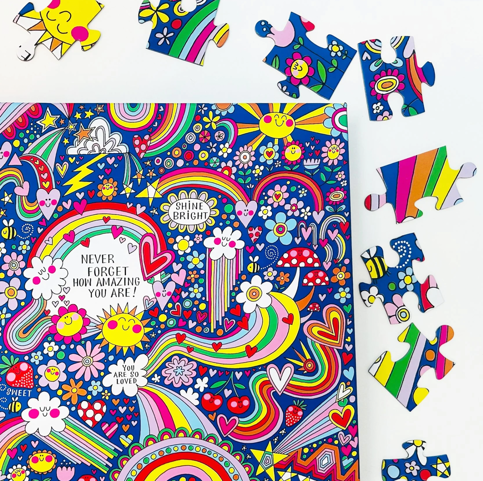 Fun Kids Jigsaw Puzzle - "Never Forget How Amazing You Are!" - 150 Pieces