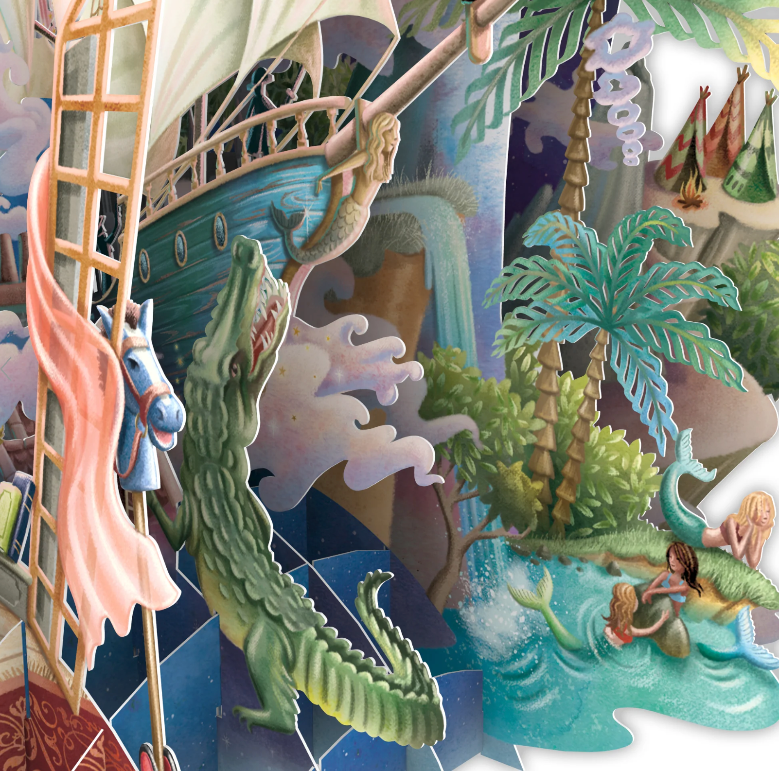 Pirate Ship - Pop Up 3D Card