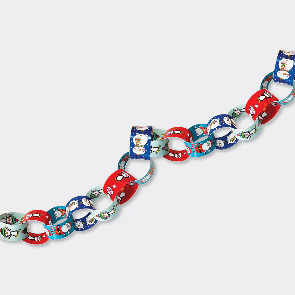 Paper Chains - Santa/Penguins/Snowmen