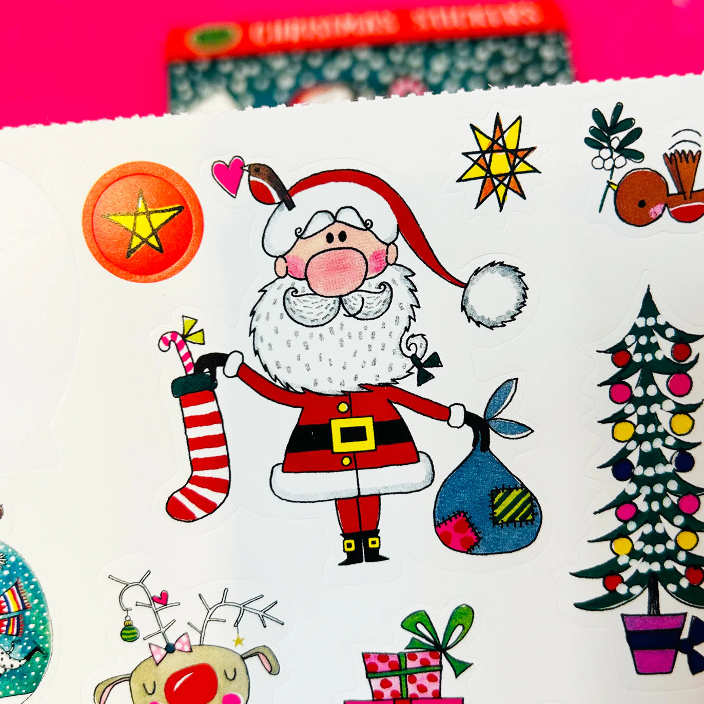 Christmas Sticker Book