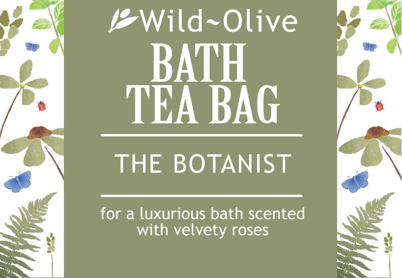 Bath Teabag - The Botanist - Velvety Roses