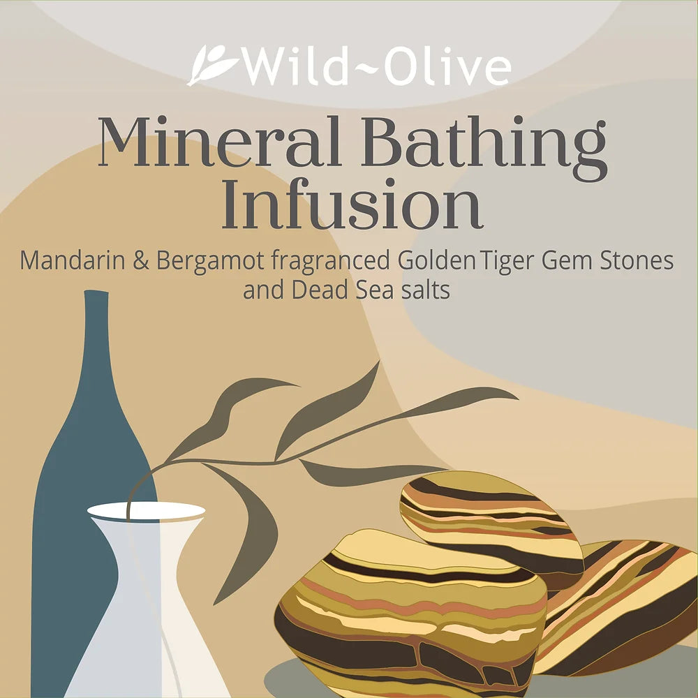 Mineral Bathing Infusion - Mandarin & Bergamot/Golden Tiger