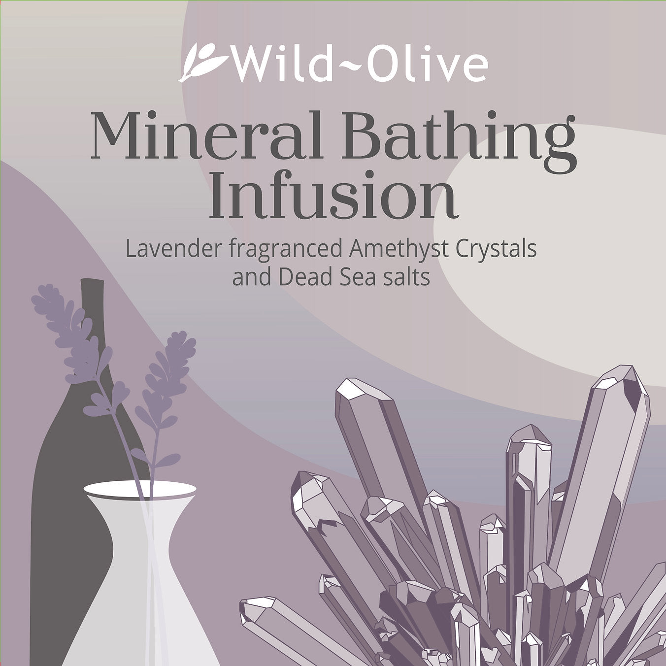Mineral Bathing Infusion - Lavender/Amethyst