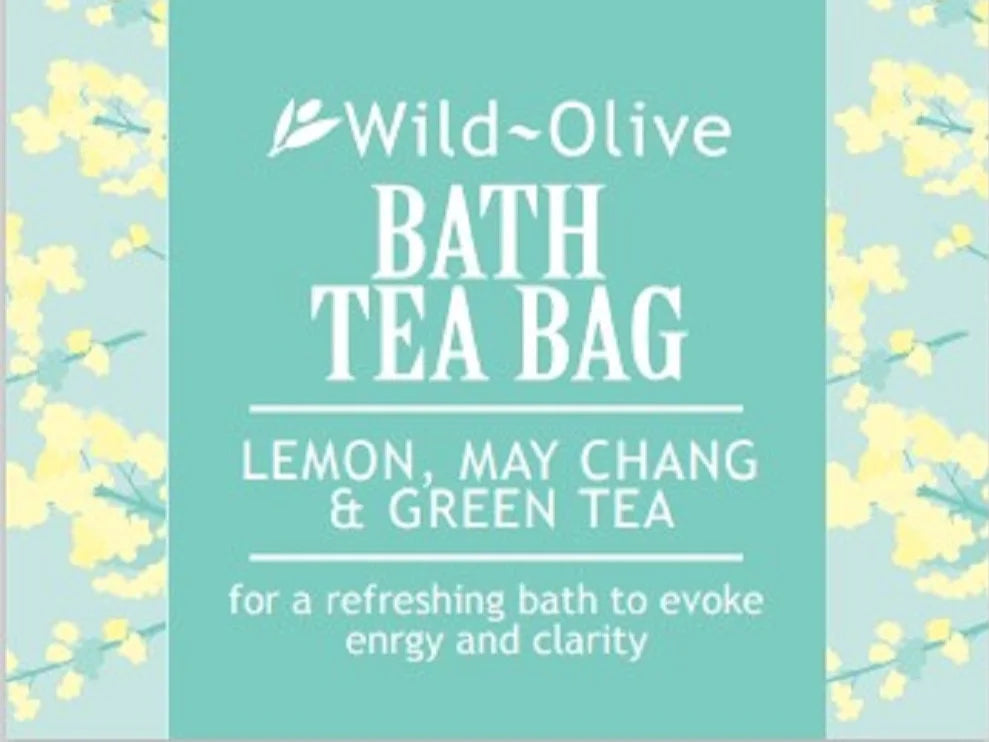 Bath Teabag - Lemon, May Chang & Green Tea