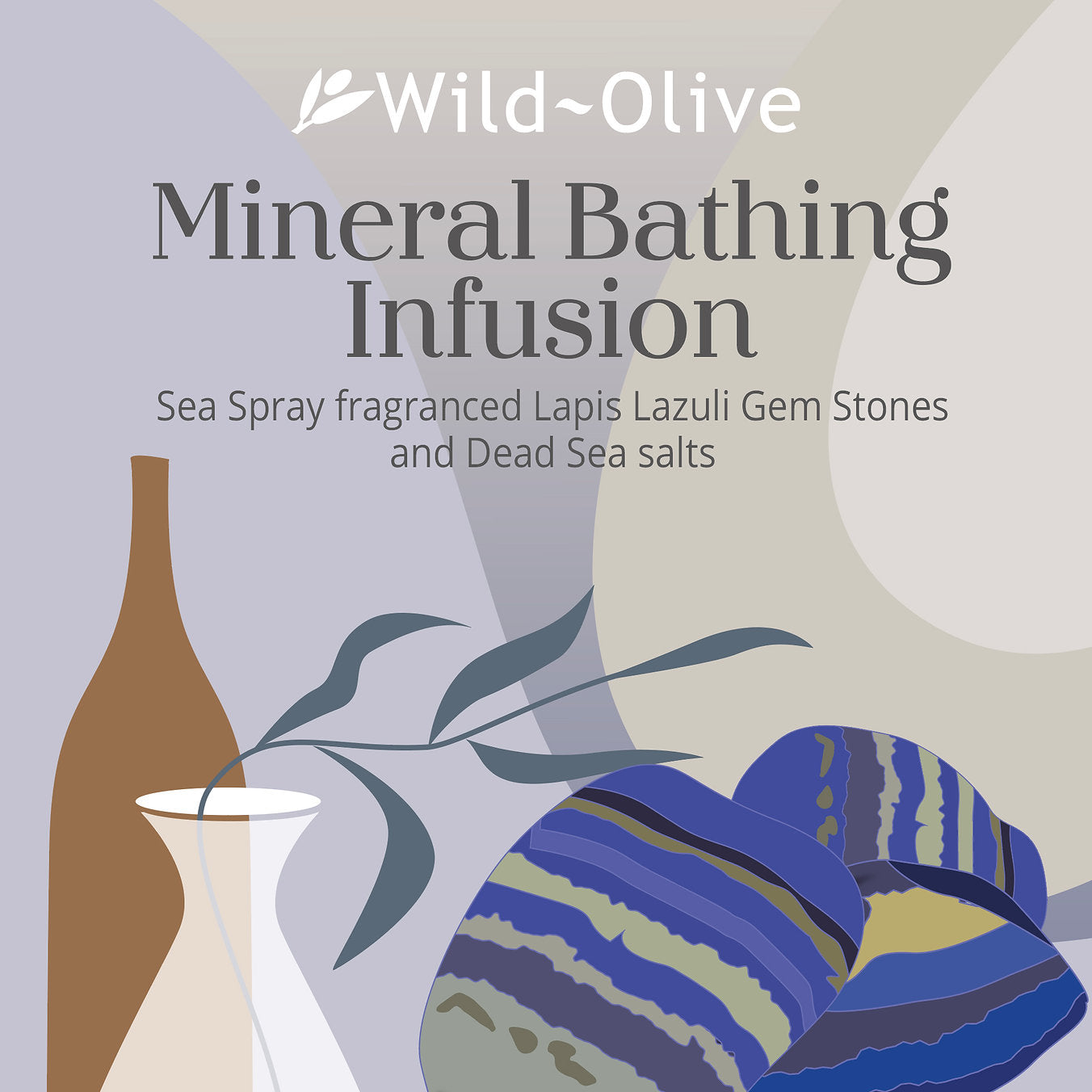 Mineral Bath Infusion - Sea Spray/Lapis