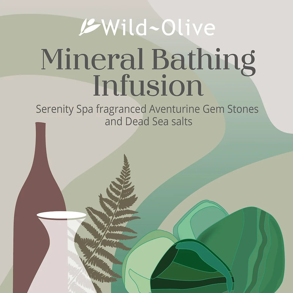 Mineral Bath Infusion - Serenity Spa/ Aventurine